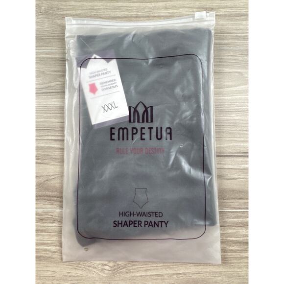Empetua High-Waisted Shapewear Panty #54001 – Black, Women’s 3XL, NWT‎ - Picture 4 of 7
